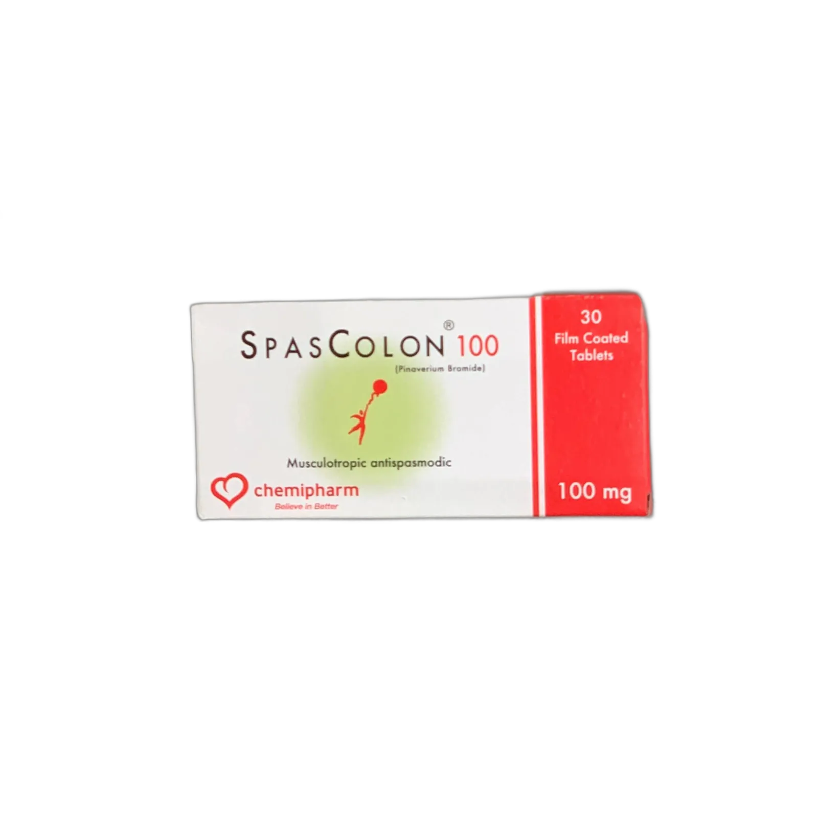 SPASCOLON100MG30TAB NEW