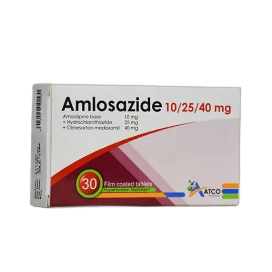 amlosazide10&25&40mg30tab