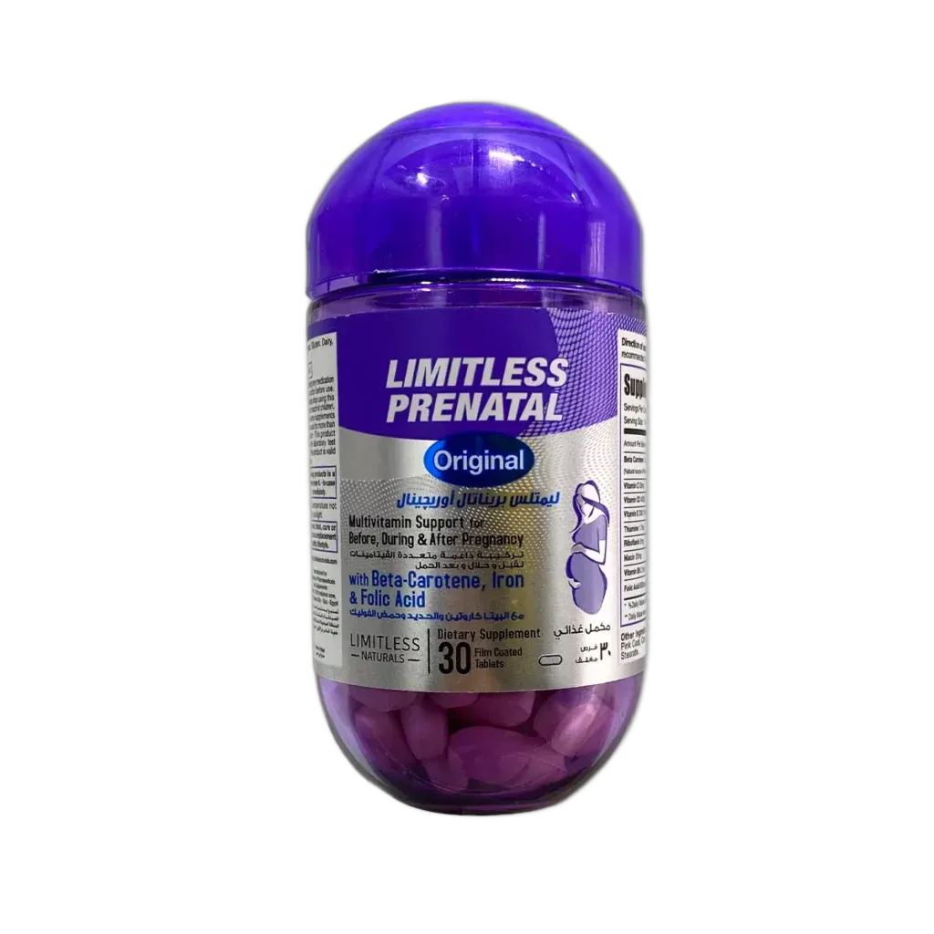 limitless prental original 30 tablets OLD