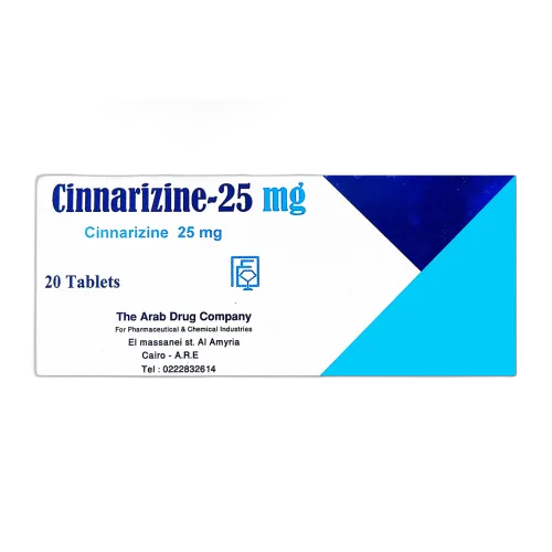 CINNARIZINE  25   MG  20 TAB