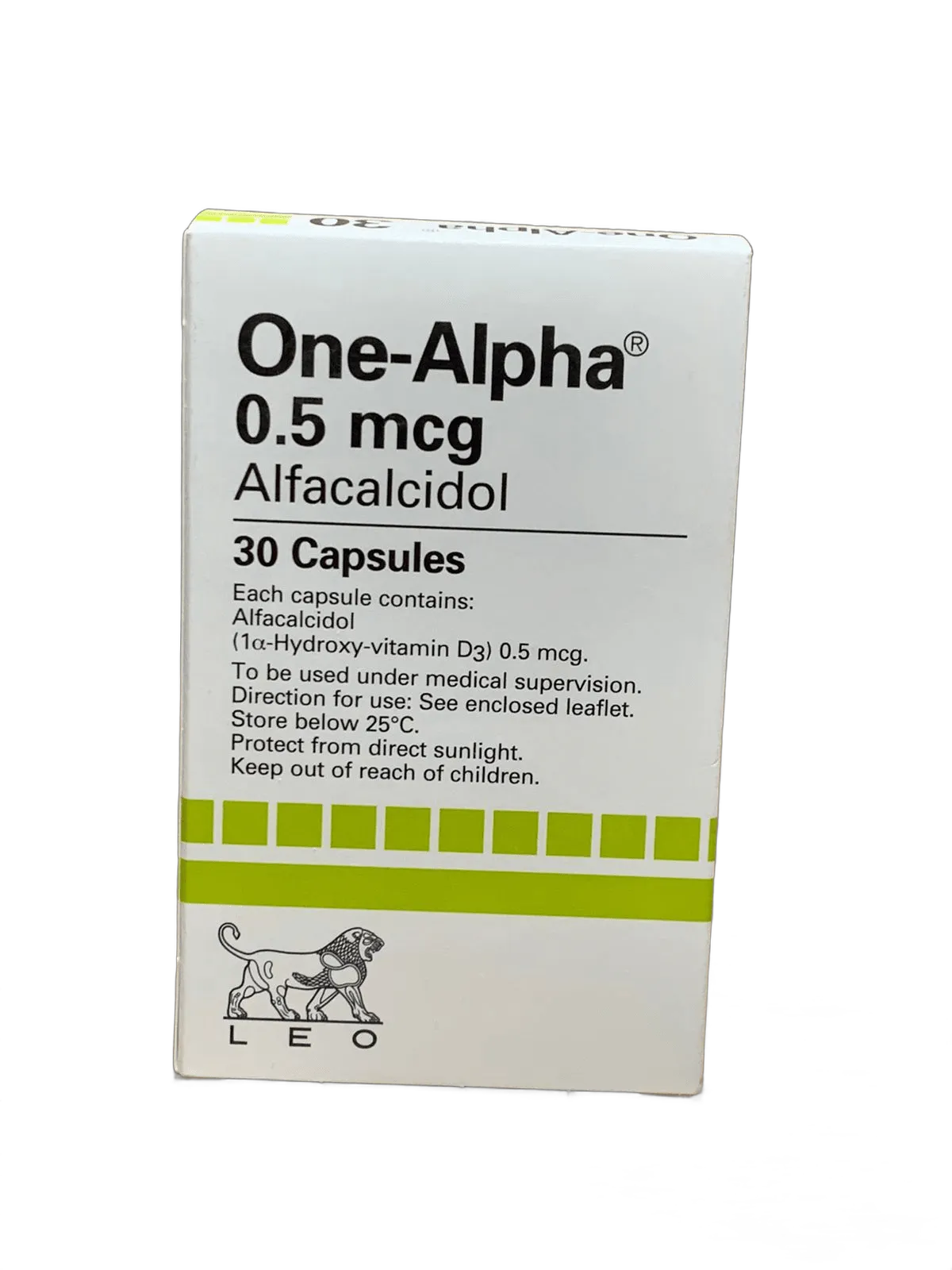 one alpha 0.5mg30cap