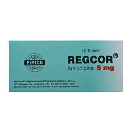REGCOR 5 MG 10 TAB
