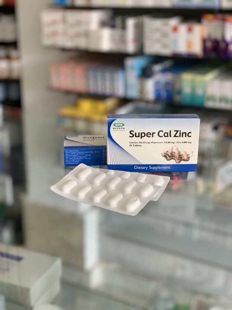 سوبر كال زنك 20 اقراص