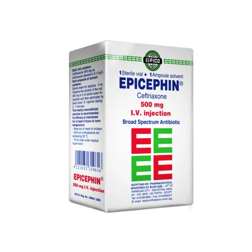 EPICEPHIN 500MGVIAL IM NEW