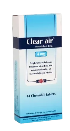 CLEAR AIR 10MG 14CH.TAB