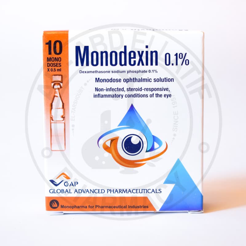 مونودكسين0.1%محلول للعين