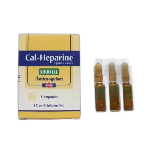 cal heparine5000iu3amp