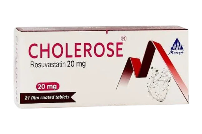 CHOLEROSE20MG21TAB new