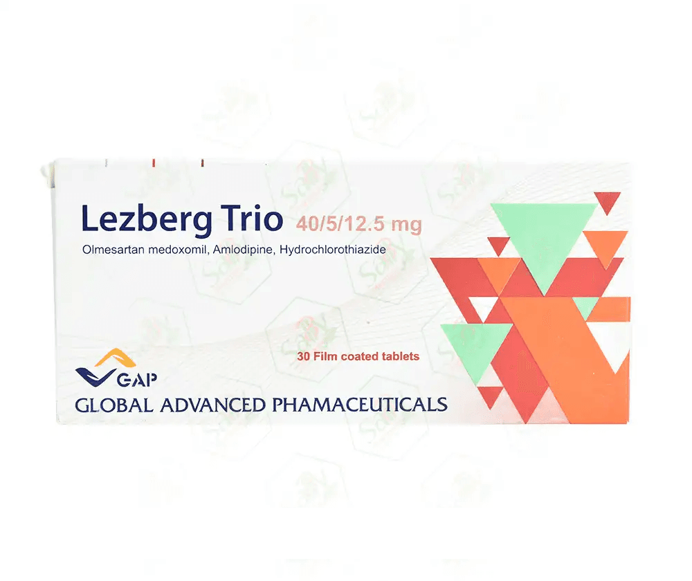 ليزبيرج تريو40&5&12.5مجم30قرص ج