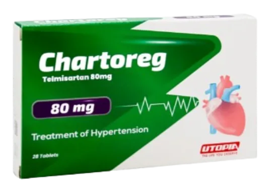 chartoreg co10&80mg28tab
