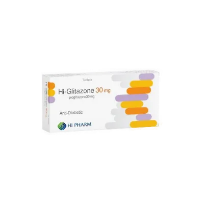 HI-GLITAZONE30MG30TAB