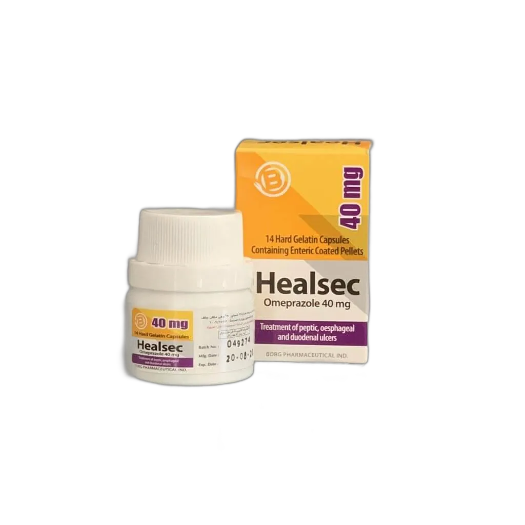 HEALSEC40MG14CAP