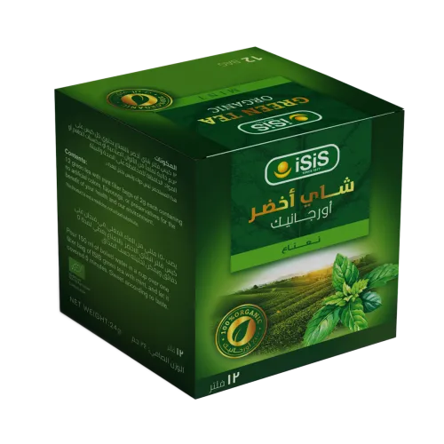 ISIS GREEN TEA  12 FILTER ORGANIC