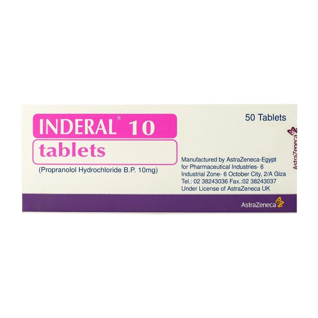اندرال  10  مج 50 قرص