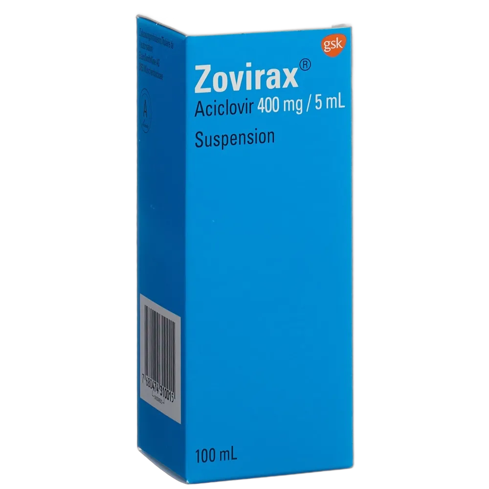 ZOVIRAX 400 MG SUSPENSION 100ML