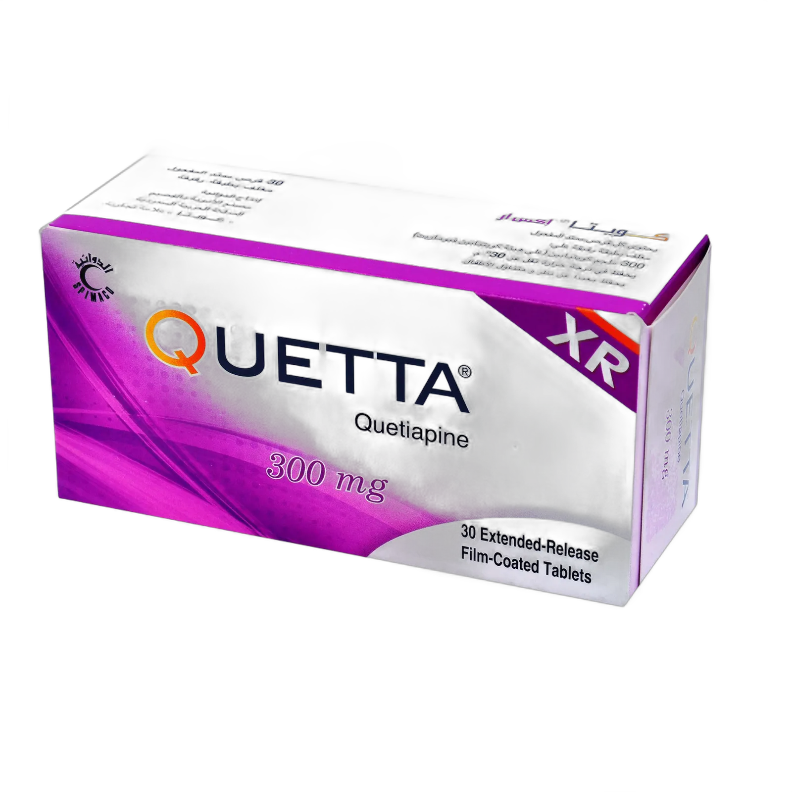 qquetiazic300mg xr30tab