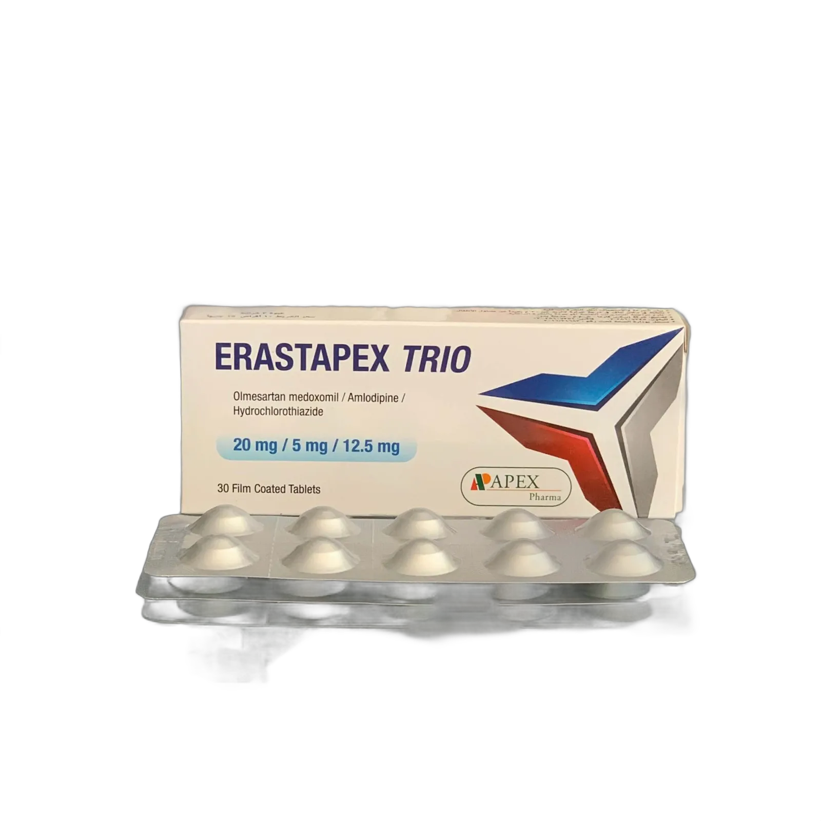 erastapex trio20&5&12.5mg30 tab