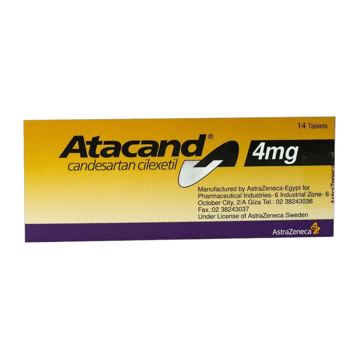 atacand4mg14tab