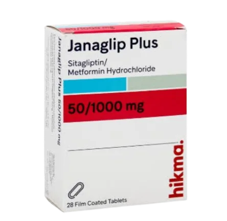 JANAGLIP PLUS 50&1000MG 28TAB NEW