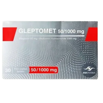gleptomet50&1000mg30tab