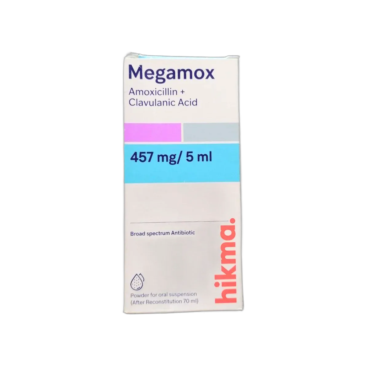 MEGAMOX  457 MG  70 ML  SUSP