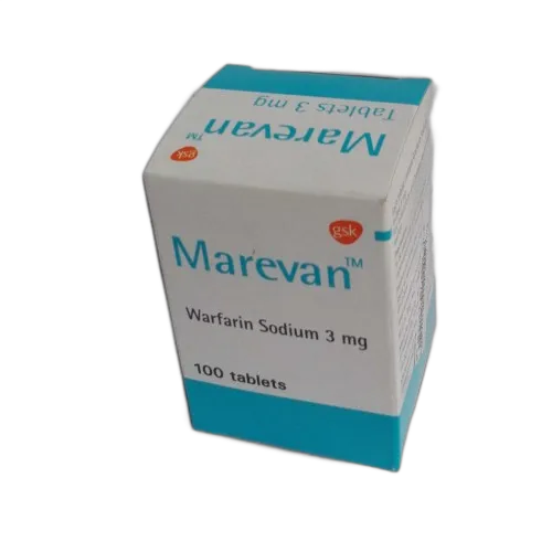 MAREVAN  3  MG  100  TAB new