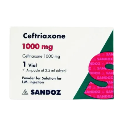 CEFTRIAXONE  1  GM  I.M
