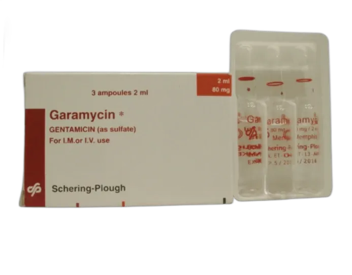 GARAMYCIN 80 MG 3 AMP