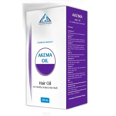akema hair oil  new