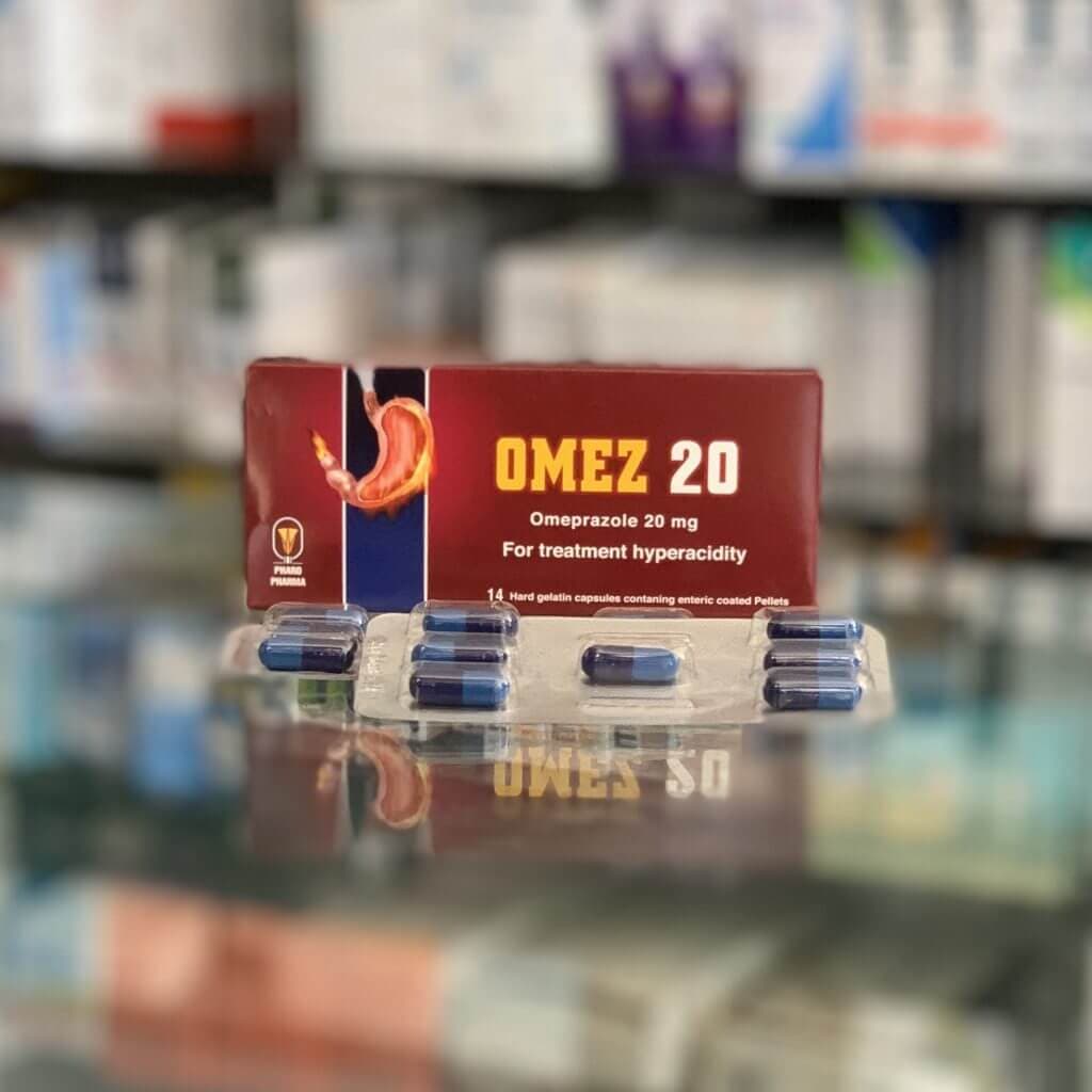 اوميز 20 مجم 14 كبسول