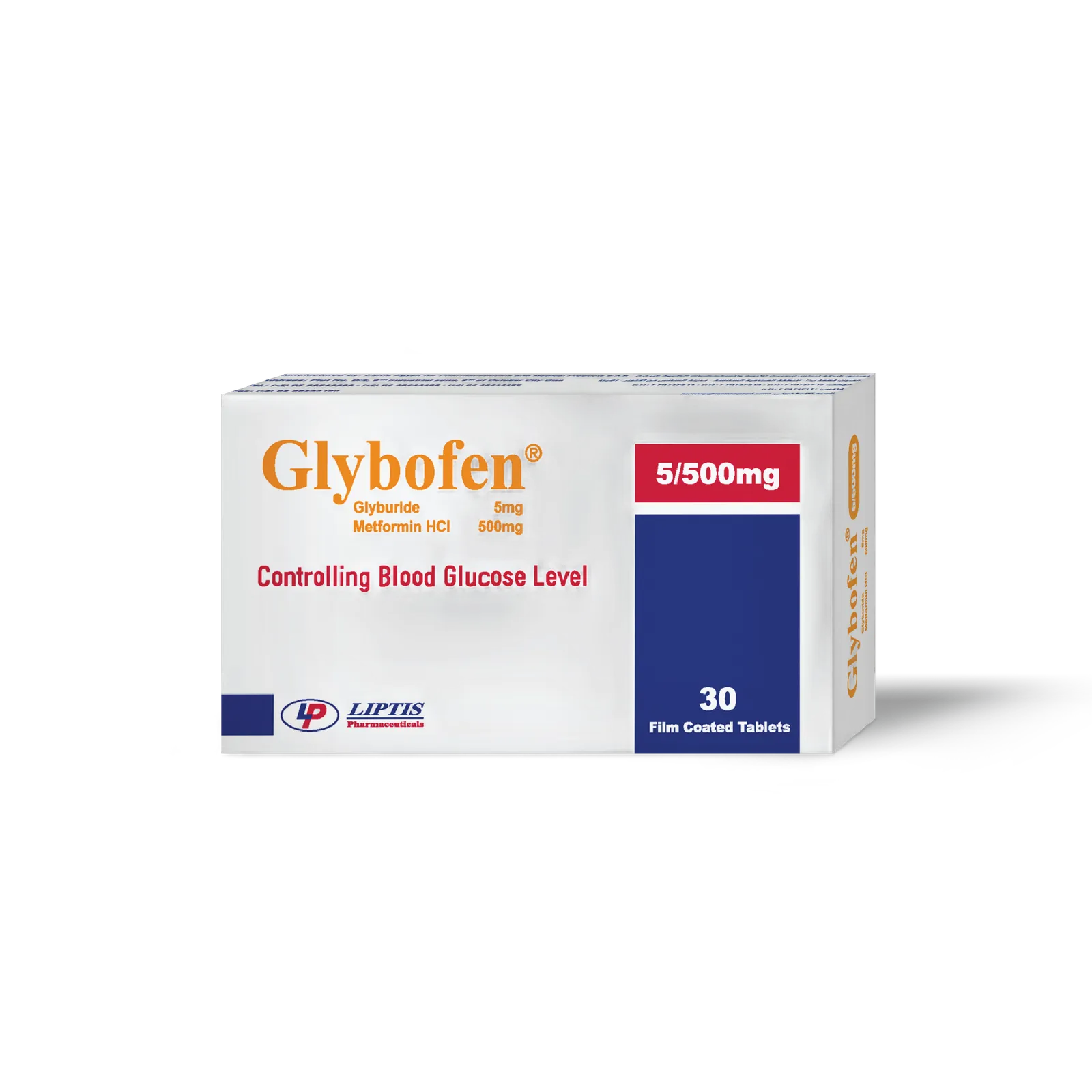 GLYBOFEN50IN500MG30TAB