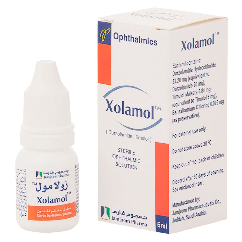 زولامول محلول للعين