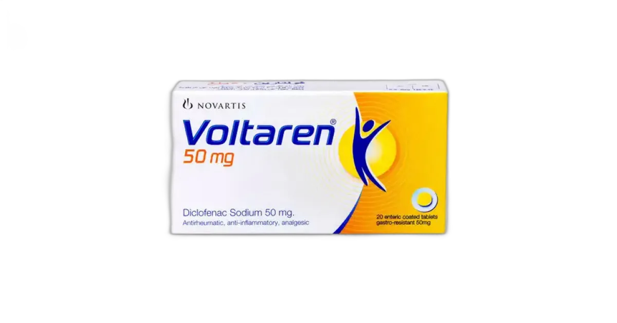 VOLTAREN  50  MG  20 TAB