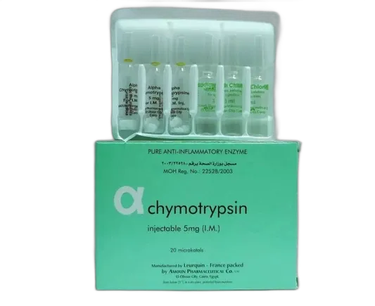 ALPHA  CHYMOTRYPSINE  3  AMP