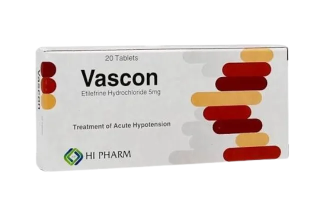 VASCON- 5 MG- 20 TAB
