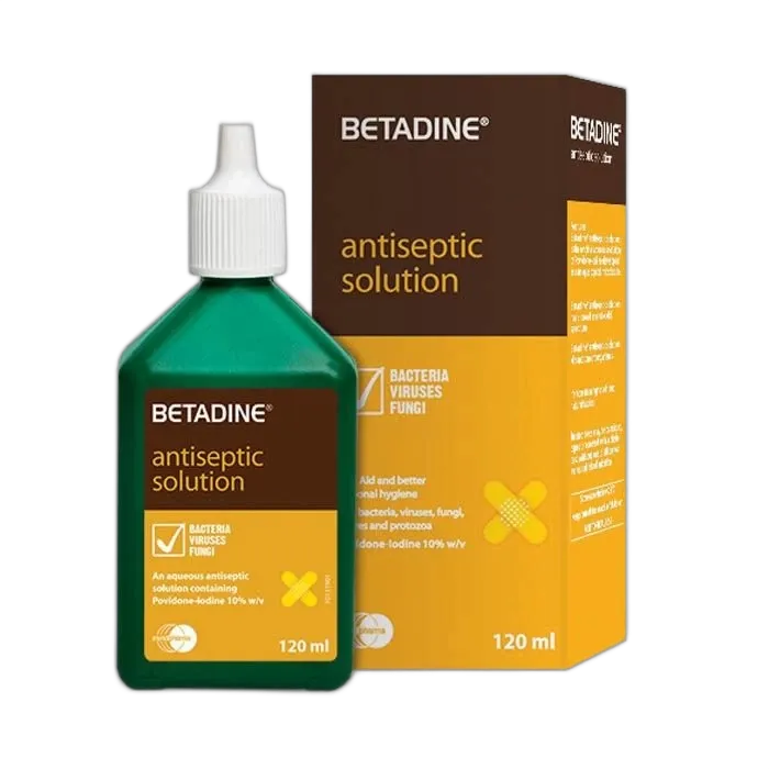 betadine antiseptic solution120ml
