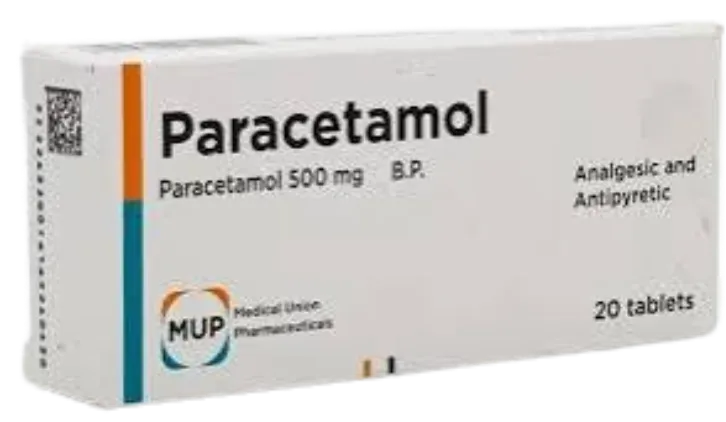paracetamol b.p 20 tablets