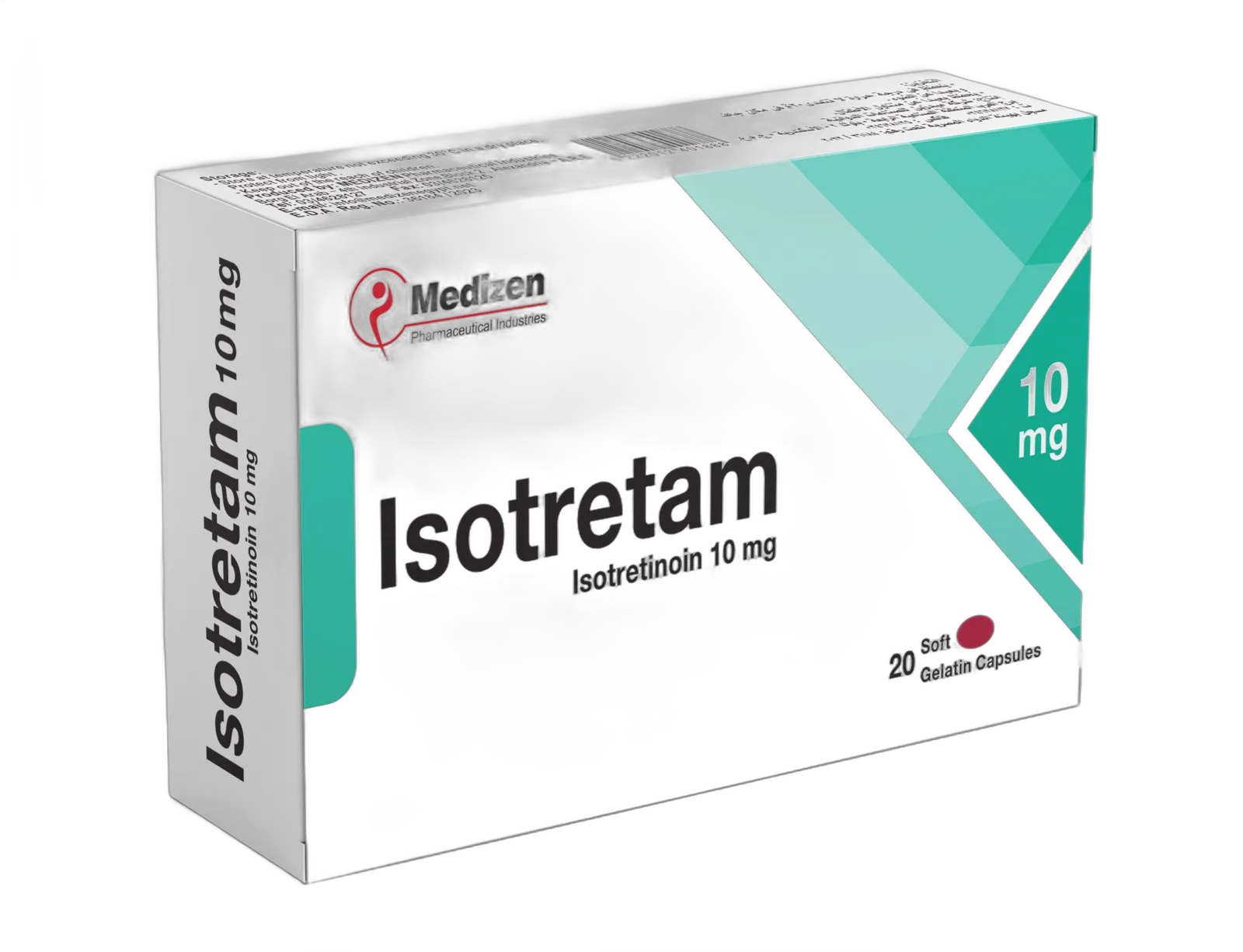 isotretam010mg 20tab