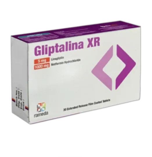 gliptalina xr2.5&1000mg30tab