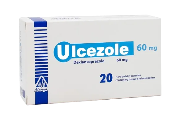 ulcezole 60mg 20cap new