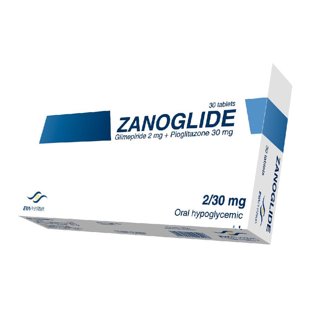 زانوجليد 2&30مجم 30قرص