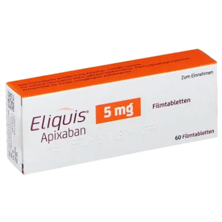 ELIQUIS 5MG 20TAB NEW