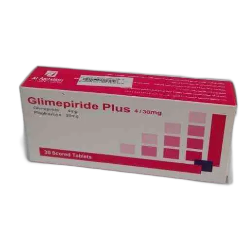 glimepiride pluS 4&30mg30tab NEW
