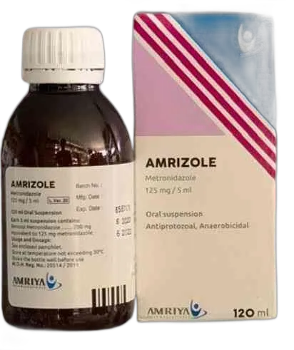 AMRIZOLE  125 MG / 5 ML 120 ML  SUSP
