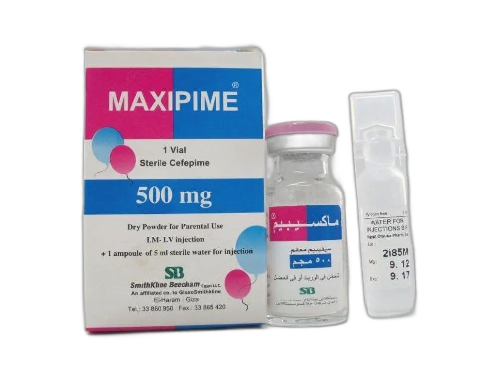 MAXIPIME 500  GM 1 VIAL
