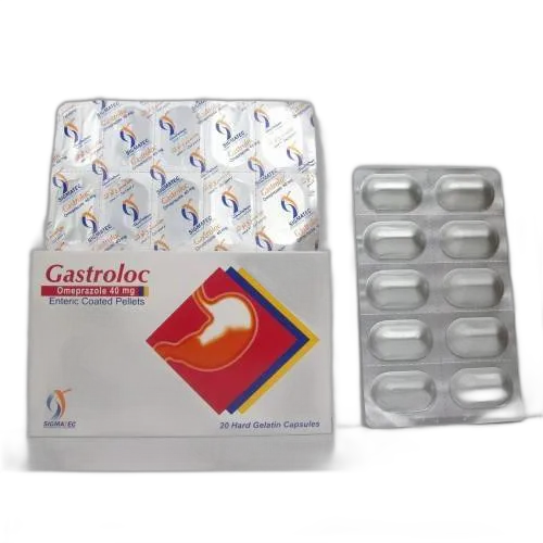 gastroloc40mg20tab