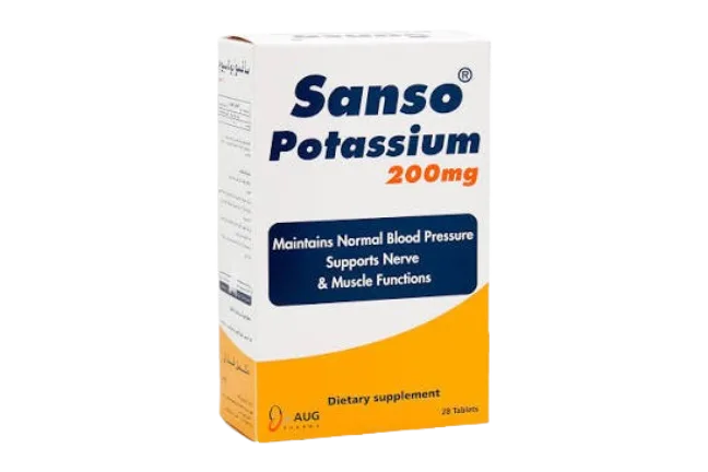 SANSO POTASSIUM200MG28TAB