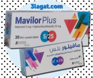 مافيلور بلس 5&12.5مجم 30قرص