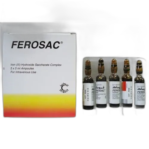 FEROSAC  100 MG  5 AMP  5 ML