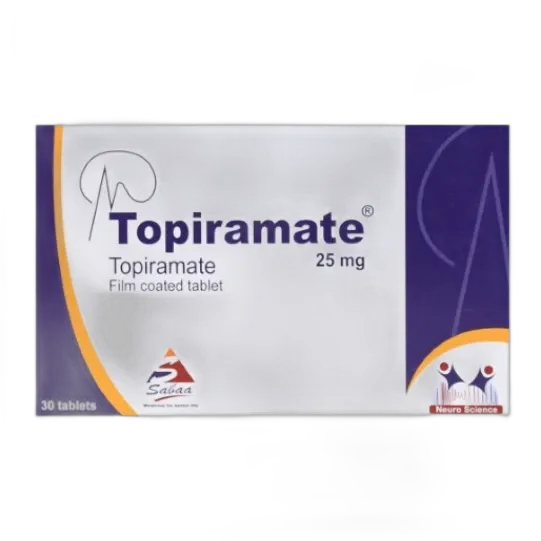TOPIRAMATE 25 MG 30 TAB